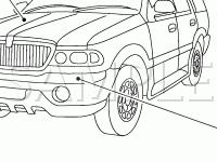 Daytime Running Lamps System Diagram for 2002 Ford Expedition  4.6 V8 GAS