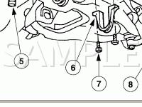 Front Stabilizer Bar Components Diagram for 2002 Ford Expedition  5.4 V8 GAS