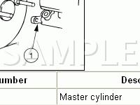 Vacuum Hose,Check Valve,Master Cylinder Diagram for 2002 Ford Explorer Sport Trac  4.0 V6 GAS