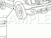 Capacitor,Ground Strap, Ground Strap Body to Frame Diagram for 2002 Ford Explorer Sport Trac  4.0 V6 GAS