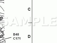 Heated Oxygen Sensors Diagram for 2002 Ford F-250 Super Duty Pickup  6.8 V10 GAS