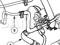Power Steering Hydraulic System Diagram for 2002 Mercury Grand Marquis  4.6 V8 GAS
