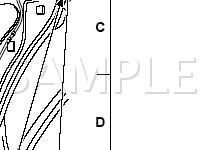 Right Rear Door Diagram for 2002 Mercury Grand Marquis  4.6 V8 GAS