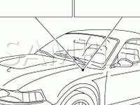 Power Brake Booster Diagram for 2002 Ford Mustang  3.8 V6 GAS