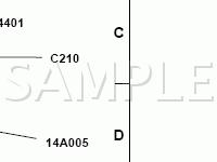 Kick Panel, RH Side Diagram for 2002 Ford Mustang  3.8 V6 GAS