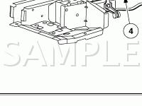 Rear Suspension Diagram for 2002 Ford Mustang GT 4.6 V8 GAS