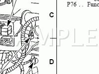 Behind Dash Panel Diagram for 2002 Ford Mustang GT 4.6 V8 GAS