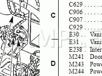 Full Body, Coupe Diagram for 2002 Ford Mustang GT 4.6 V8 GAS