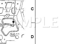 In Liftgate Diagram for 2002 Mercury Sable  3.0 V6 GAS