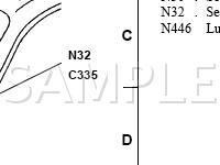 Passenger Seat Diagram for 2002 Lincoln Town CAR Cartier 4.6 V8 GAS