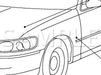 Starter Motor, Mini ISO Relay, Digital Transmission Range Sensor Diagram for 2002 Lincoln Town CAR Signature 4.6 V8 GAS