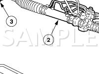 Power Steering System Diagram for 2002 Mercury Villager  3.3 V6 GAS