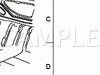 Components Behind Rear Seats Diagram for 2003 Ford Crown Victoria  4.6 V8 GAS