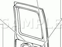 Handles,Lock,Latch and Actuator-Right Rear Door Diagram for 2003 Ford E-150 Econoline  4.6 V8 GAS