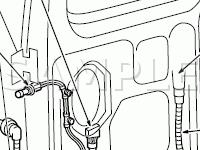 Hinged Door Components Diagram for 2003 Ford E-350 Econoline  5.4 V8 CNG