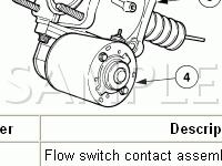 Electric Pump And Motor Assembly Diagram for 2003 Ford E-350 Econoline  5.4 V8 CNG
