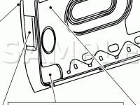 Handle, Lock, Latch, And Actuator Diagram for 2003 Ford E-350 Econoline  7.3 V8 DIESEL