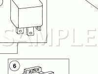 Electrical Components Diagram for 2003 Ford Escape  2.0 L4 GAS
