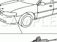 Power Steering System Diagram for 2003 Ford ZX2  2.0 L4 GAS