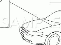 Antenna Components Diagram for 2003 Ford ZX2  2.0 L4 GAS