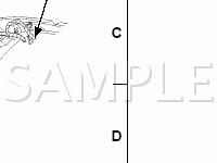 In Roof Panel Component Location Views Diagram for 2003 Ford Excursion  7.3 V8 DIESEL
