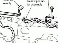 In LiftGate-As of 2/18/02 Diagram for 2003 Ford Explorer Sport Trac  4.0 V6 GAS