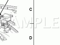 Engine Compartment Component Location Views Diagram for 2003 Ford Explorer  4.0 V6 GAS