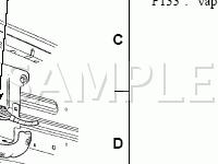 Engine Bulkhead Component Location Views Diagram for 2003 Ford Explorer  4.6 V8 GAS