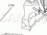 Engine Bulkhead Components Diagram for 2003 Ford Focus LX 2.3 L4 GAS