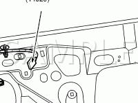 Front Door Components Diagram for 2003 Ford Focus ZX5 2.3 L4 GAS