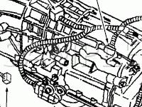 Automatic Transmission Diagram for 2003 Ford F-550 Super Duty Pickup  6.0 V8 DIESEL