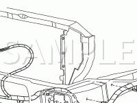 Front Body Components Diagram for 2003 Ford F-350 Super Duty Pickup  6.0 V8 DIESEL