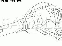 Drive Axle Diagram for 2003 Ford F-250 Super Duty Pickup  6.0 V8 DIESEL