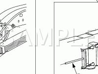 Parking Brake System Actuation Components Diagram for 2003 Ford F-350 Super Duty Pickup  6.8 V10 GAS
