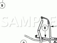 Steering System Diagram for 2003 Ford F-550 Super Duty Pickup  6.8 V10 GAS