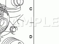 Engine Compartment Components Diagram for 2003 Ford F-550 Super Duty Pickup  7.3 V8 DIESEL