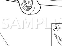 Bumpers Diagram for 2003 Mercury Grand Marquis  4.6 V8 GAS