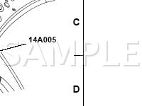Package Tray,Left Rear Diagram for 2003 Lincoln LS  3.9 V8 GAS
