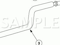 Underhood Component Locations Diagram for 2003 Mercury Marauder  4.6 V8 GAS