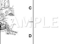 Under Driver Seat Diagram for 2003 Mercury Mountaineer  4.0 V6 FLEX