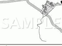 Transmission Fluid Cooler Tubes Diagram for 2003 Ford Mustang GT 4.6 V8 GAS