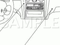 Instrument Panel Components Diagram for 2003 Ford Mustang Mach 1 4.6 V8 GAS