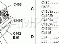 Full Body, Coupe Diagram for 2003 Ford Mustang Mach 1 4.6 V8 GAS