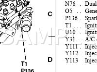 Engine Diagram for 2003 Mercury Sable  3.0 V6 GAS