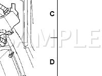 Engine Compartment Diagram for 2003 Mercury Sable  3.0 V6 GAS