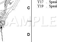In Liftgate Diagram for 2003 Mercury Sable  3.0 V6 GAS