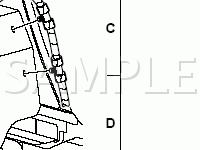Floor Pan LH Side Diagram for 2003 Ford Thunderbird  3.9 V8 GAS