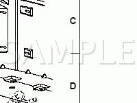 Floor Pan Diagram for 2003 Ford Thunderbird  3.9 V8 GAS