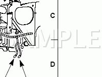 Fender, Left Front Diagram for 2003 Ford Thunderbird  3.9 V8 GAS