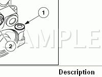 Power Steering Pump Diagram for 2004 Ford Crown Victoria  4.6 V8 CNG